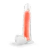 DILDO NEONFLUX ORANGE - BRILLA EN LA OSCURIDAD