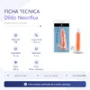 DILDO NEONFLUX ORANGE - BRILLA EN LA OSCURIDAD