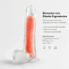 DILDO NEONFLUX ORANGE - BRILLA EN LA OSCURIDAD