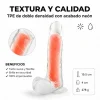 DILDO NEONFLUX ORANGE - BRILLA EN LA OSCURIDAD