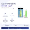 DILDO NEONFLUX GREEN - BRILLA EN LA OSCURIDAD