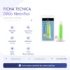 DILDO NEONFLUX GREEN - BRILLA EN LA OSCURIDAD