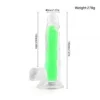 DILDO NEONFLUX GREEN - BRILLA EN LA OSCURIDAD