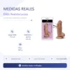 LUCIUS DILDO DUAL LAYER PELLIZCABLE VERTEBRADO