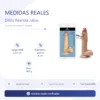 JULIUS DILDO DUAL PELLIZCABLE VERTEBRADO