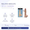 JULIUS DILDO DUAL PELLIZCABLE VERTEBRADO