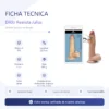 JULIUS DILDO DUAL PELLIZCABLE VERTEBRADO