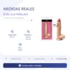 VITTORE DILDO DUAL PELLIZCABLE VERTEBRADO