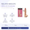 VITTORE DILDO DUAL PELLIZCABLE VERTEBRADO