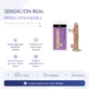 AURELIUS DILDO DUAL PELLIZCABLE VERTEBRADO