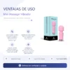MINI MASSAGER MINILUX - MASAJEADOR VIBRADOR