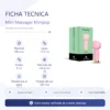 MINI MASSAGER MINIPOP - MASAJEADOR VIBRADOR