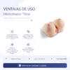 MASTURBATOR THRISS – 2-IN-1 PLEASURE MASTURBATOR WITH VIBRATOR
