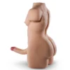HÉRCULEX – TORSO REALISTA DE GRAN PENE Y COLA + BALITA DE REGALO