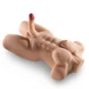 HÉRCULEX – TORSO REALISTA DE GRAN PENE Y COLA + BALITA DE REGALO