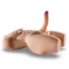 HÉRCULEX – TORSO REALISTA DE GRAN PENE Y COLA + BALITA DE REGALO