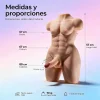 HÉRCULEX – TORSO REALISTA DE GRAN PENE Y COLA + BALITA DE REGALO