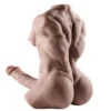 DOMINUS – MUSCULOSO MASTURBADOR EL MÁS VENDIDO - PENE REALISTA Y ANO + BALITA DE REGALO – EFECTO BRONCEADO