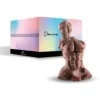DOMINUS – MUSCULOSO MASTURBADOR MÁS VENDIDO CON PENE REALISTA Y ANO + BALITA DE REGALO – MARRÓN CLARO