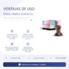 DOMINUS – MUSCULOSO MASTURBADOR MÁS VENDIDO CON PENE REALISTA Y ANO + BALITA DE REGALO – MARRÓN CLARO