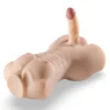 RUDEBOY – TORSO REALISTA CON GRAN PENE Y ANO + BALITA VIBRADORA DE REGALO