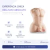 RUDEBOY – TORSO REALISTA CON GRAN PENE Y ANO + BALITA VIBRADORA DE REGALO