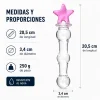 GLASS DILDO GALAXY WAND