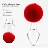 GLASS ANAL PLUG BUNNY VELLINO