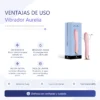 VIBRATOR AURELIA - ROTADOR - RECARGABLE - MULTIFUNCION