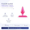MINI PLUG ANAL 6CM PINK - ROSA