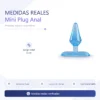 MINI PLUG ANAL 6CM BLUE - AZUL