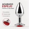 ANAL PLUG EROS METAL MEDIUM RED