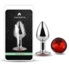 ANAL PLUG EROS METAL MEDIUM RED