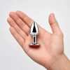 ANAL PLUG EROS METAL MEDIUM RED