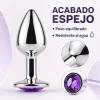 ANAL PLUG EROS METAL MEDIUM PURPLE