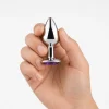 ANAL PLUG EROS METAL MEDIUM PURPLE