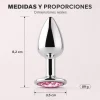 ANAL PLUG EROS METAL MEDIUM PINK