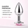 ANAL PLUG EROS METAL MEDIUM PINK