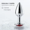 ANAL PLUG EROS METAL SMALL RED
