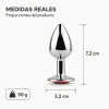 ANAL PLUG EROS METAL SMALL RED
