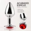 ANAL PLUG EROS METAL SMALL RED