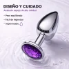 ANAL PLUG EROS METAL SMALL PURPLE