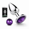 ANAL PLUG EROS METAL SMALL PURPLE