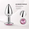 ANAL PLUG EROS METAL SMALL PINK