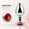 ANAL PLUG EROS METAL LARGE RED