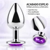 ANAL PLUG EROS METAL LARGE PURPLE