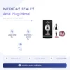 ANAL PLUG EROS METAL LARGE PINK