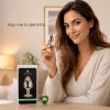 ANAL PLUG HEART LOVE ROSE METAL SMALL DARK GREEN