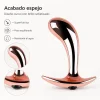 ANAL PLUG ERGO ROSE METAL SMALL