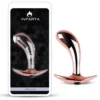 ANAL PLUG ERGO ROSE METAL SMALL